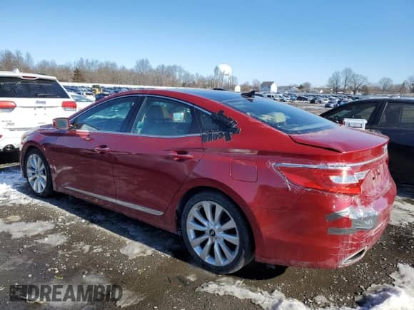 2013 Hyundai Azera с VIN KMHFH4JGXDA300680, выставлен на аукционе Copart как лот 42558295 с пробегом Не указан миль и Списание • Salvage title. История ставок и продаж доступна на DreamBid. Изображение 2.