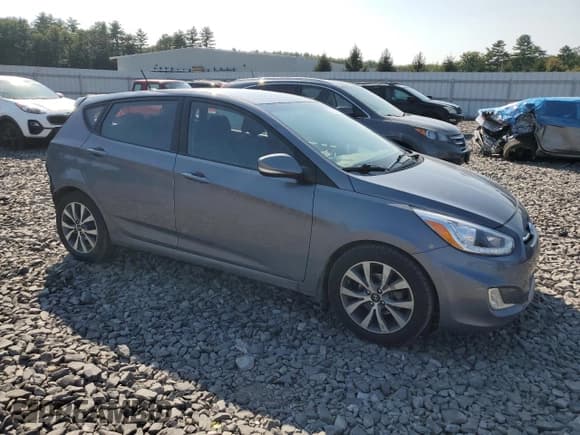 ✅ 2017 Hyundai Accent Sport • VIN: KMHCU5AE6HU334042 • Лот: 71619184. Опубликован ранее на Copart с пробегом 57 386 миль. Бесплатный доступ к архиву аукционных продаж из США и подробный отчёт об истории автомобиля на DreamBid. Изображение 4.