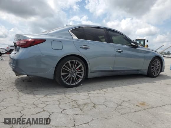 ✅ 2018 Infiniti Q50 Red Sport 400 • VIN: JN1FV7AP8JM460374 • Lot: 59115205. Listed on Copart with 174,977 mi. Free auction sales archive from the USA and detailed vehicle history report at DreamBid. Image 3.