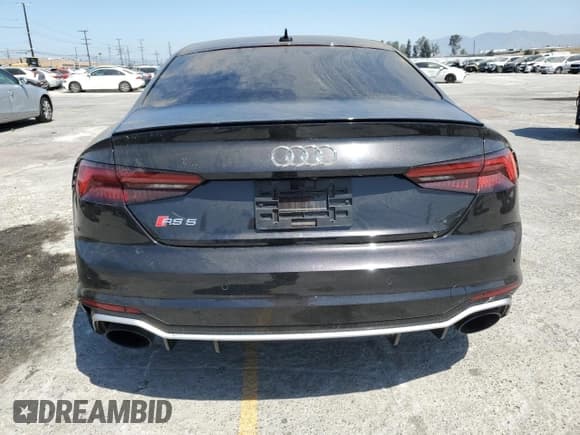 ✅ 2019 Audi RS 5 • VIN: WUAPWAF5XKA907862 • Lot: 58829445. Listed on Copart with 37,408 mi. Free auction sales archive from the USA and detailed vehicle history report at DreamBid. Image 6.