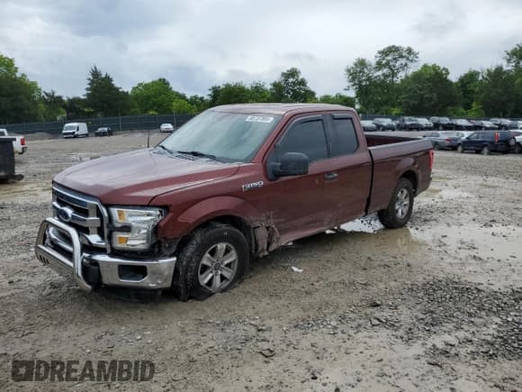 ✅ 2016 Ford F-150 XL • VIN: 1FTEX1C84GFD59500 • Lot: 58737305. Listed on Copart with 133,114 mi. Free auction sales archive from the USA and detailed vehicle history report at DreamBid. Image 1.