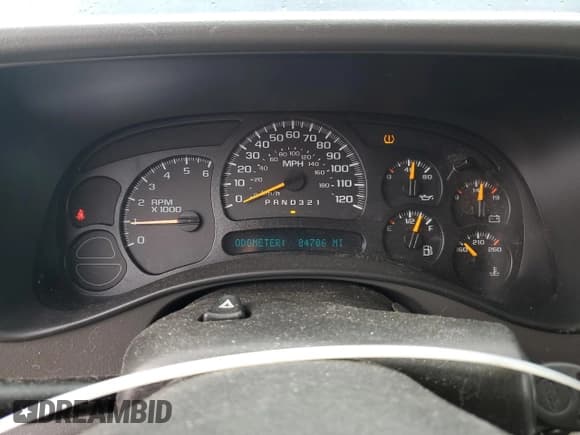 ✅ 2006 Chevrolet Tahoe LT • VIN: 1GNEC13Z56R117064 • Lot: 48733305. Listed on Copart with 84,706 mi. Free auction sales archive from the USA and detailed vehicle history report at DreamBid. Image 9.