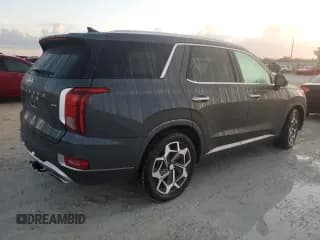 ✅ 2022 Hyundai Palisade Calligraphy • VIN: KM8R7DHE4NU484373 • Лот: 74354664. Опубликован ранее на Copart с пробегом Не указан. Бесплатный доступ к архиву аукционных продаж из США и подробный отчёт об истории автомобиля на DreamBid. Изображение 3.