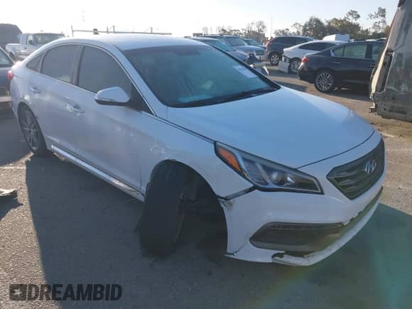 2017 Hyundai Sonata Sport with VIN 5NPE34AB7HH515483, listed as a IAAI auction lot 41719475 with 73,013 mi miles and . Bid and sale history available at DreamBid. Image 1.