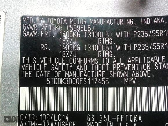 ✅ 2015 Toyota Sienna XLE • VIN: 5TDDK3DC0FS117455 • Lot: 43279378. Wystawiony na IAAI z przebiegiem 84 963 mil. Bezpłatny archiwum sprzedaży aukcyjnych z USA i szczegółowy raport historii pojazdu na DreamBid. Zdjęcie 9.