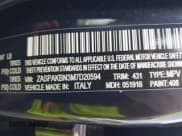 ✅ 2021 Alfa Romeo Stelvio Ti • VIN: ZASPAKBN3M7D20594 • Lot: 43054004. Listed on IAAI with 36,371 mi. Free auction sales archive from the USA and detailed vehicle history report at DreamBid. Image 9.