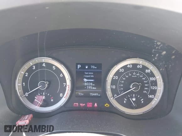 ✅ 2020 Hyundai Venue SE • VIN: KMHRB8A36LU040553 • Lot: 41273303. Listed on IAAI with 75,449 mi. Free auction sales archive from the USA and detailed vehicle history report at DreamBid. Image 7.