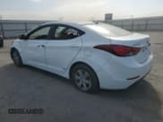 ✅ 2016 Hyundai Elantra SE • VIN: 5NPDH4AE3GH709594 • Lot: 92888045. Listed on Copart with Not provided. Free auction sales archive from the USA and detailed vehicle history report at DreamBid. Image 2.