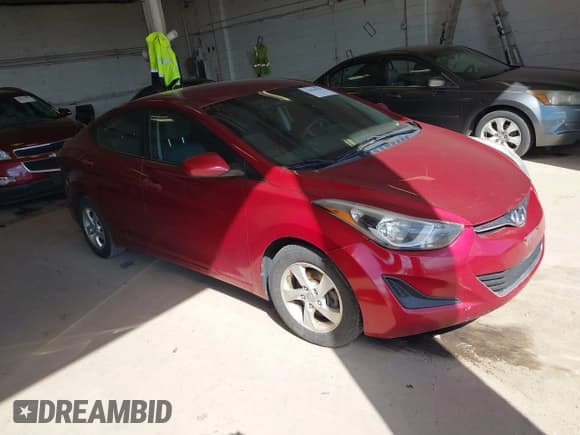 ✅ 2015 Hyundai Elantra SE • VIN: 5NPDH4AE6FH643976 • Lot: 42038030. Listed on IAAI with 150,957 mi. Free auction sales archive from the USA and detailed vehicle history report at DreamBid. Image 1.