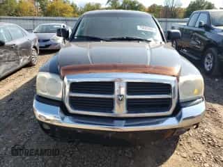 2005 Dodge Dakota SLT z VIN 1D7HW48NX5S260609, wystawiony jako Copart lot #75683454 z przebiegiem 159 888 mil mil oraz Czysty tytuł • Clean title. Historia ofert i sprzedaży dostępna na DreamBid. Obrazek 5.