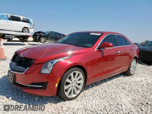 ✅ 2017 Cadillac ATS Luxury AWD • VIN: 1G6AH5SX0H0193155 • Lot: 70770075. Listed on Copart with 65,214 mi. Free auction sales archive from the USA and detailed vehicle history report at DreamBid. Image 1.
