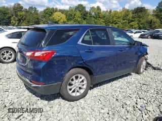 2021 Chevrolet Equinox LT z VIN 2GNAXUEV1M6108868, wystawiony jako Copart lot #81559575 z przebiegiem 111 576 mil mil oraz Szkoda całkowita • Salvage title. Historia ofert i sprzedaży dostępna na DreamBid. Obrazek 3.