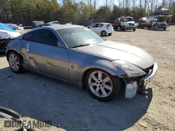 ✅ 2003 Nissan 350Z • VIN: JN1AZ34DX3T115932 • Lot: 65702263. Listed on Copart with 138,002 mi. Free auction sales archive from the USA and detailed vehicle history report at DreamBid. Image 4.