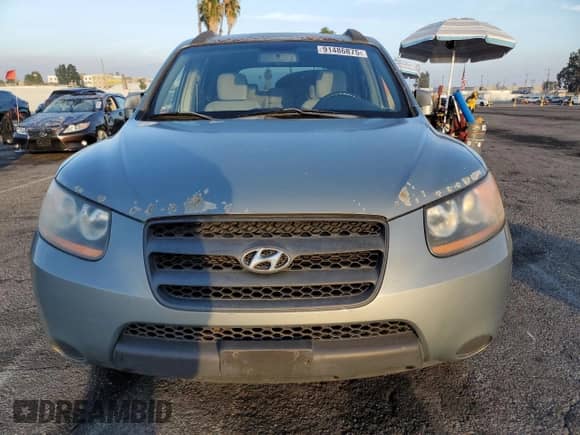 2008 Hyundai Santa Fe GLS with VIN 5NMSG13DX8H164487, listed as a Copart auction lot 91486875 with 172,533 mi miles and Clean title. Bid and sale history available at DreamBid. Image 5.