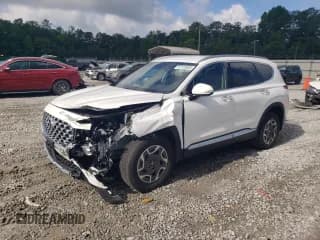 ✅ 2023 Hyundai Santa Fe Blue • VIN: 5NMS2DA11PH020186 • Lot: 57725695. Wystawiony na Copart z przebiegiem 10 968 mil. Bezpłatny archiwum sprzedaży aukcyjnych z USA i szczegółowy raport historii pojazdu na DreamBid. Zdjęcie 1.