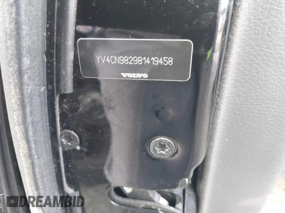 ✅ 2008 Volvo XC90 I6 • VIN: YV4CN982981419458 • Лот: 41918800. Опубликован ранее на IAAI с пробегом 134 652 миль. Бесплатный доступ к архиву аукционных продаж из США и подробный отчёт об истории автомобиля на DreamBid. Изображение 9.