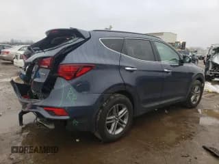 ✅ 2018 Hyundai Santa Fe 2.4L • VIN: 5NMZU3LB1JH078511 • Лот: 78556633. Опубликован ранее на Copart с пробегом 86 118 миль. Бесплатный доступ к архиву аукционных продаж из США и подробный отчёт об истории автомобиля на DreamBid. Изображение 3.