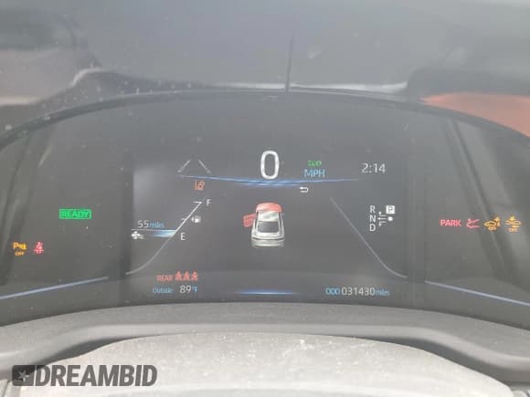 ✅ 2022 Toyota Mirai XLE • VIN: JTDAAAAA7NA006930 • Lot: 81155605. Wystawiony na Copart z przebiegiem 31 430 mil. Bezpłatny archiwum sprzedaży aukcyjnych z USA i szczegółowy raport historii pojazdu na DreamBid. Zdjęcie 9.