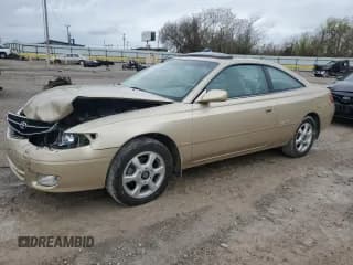 ✅ 2000 Toyota Solara SE • VIN: 2T1CF22P6YC282261 • Lot: 50988055. Listed on Copart with 62,843 mi. Free auction sales archive from the USA and detailed vehicle history report at DreamBid. Image 1.