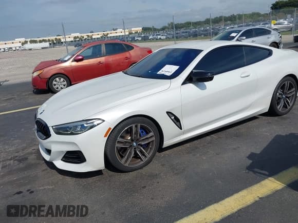 ✅ 2023 BMW 8 Series 840i • VIN: WBAAE2C04PCK62025 • Lot: 43605196. Listed on IAAI with 51,010 mi. Free auction sales archive from the USA and detailed vehicle history report at DreamBid. Image 17.