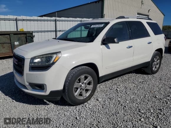 ✅ 2014 GMC Acadia SLE • VIN: 1GKKRPKD3EJ364099 • Lot: 87012925. Listed on Copart with 110,114 mi. Free auction sales archive from the USA and detailed vehicle history report at DreamBid. Image 1.