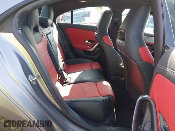 2022 Mercedes-Benz CLA 250 with VIN W1K5J4GB1NN313947, listed as a IAAI auction lot 43217138 with 37,440 mi miles and . Bid and sale history available at DreamBid. Image 8.