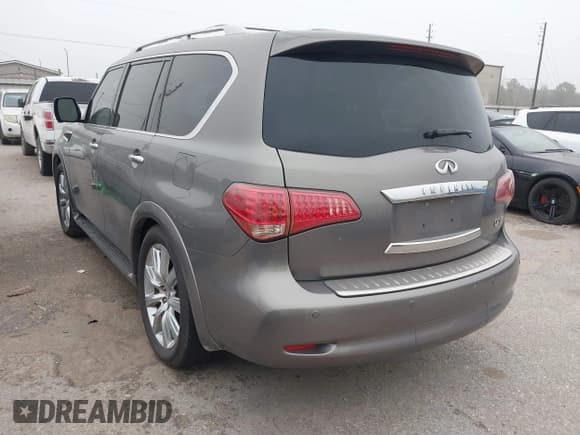 ✅ 2013 Infiniti QX56 • VIN: JN8AZ2ND1D9750109 • Lot: 41682402. Listed on IAAI with 204,822 mi. Free auction sales archive from the USA and detailed vehicle history report at DreamBid. Image 3.