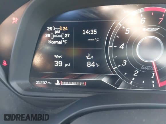 ✅ 2023 Cadillac CT4-V Blackwing • VIN: 1G6DL5RP6P0561032 • Лот: 43457878. Опубликован ранее на IAAI с пробегом 25 252 миль. Бесплатный доступ к архиву аукционных продаж из США и подробный отчёт об истории автомобиля на DreamBid. Изображение 7.