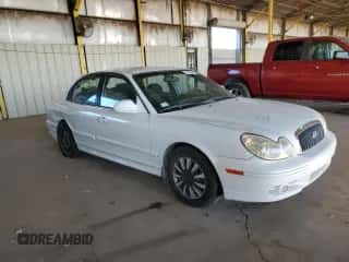 2003 Hyundai Sonata with VIN KMHWF25S03A777626, listed as a Copart auction lot 79746814 with 174,124 mi miles and Salvage title. Bid and sale history available at DreamBid. Image 4.