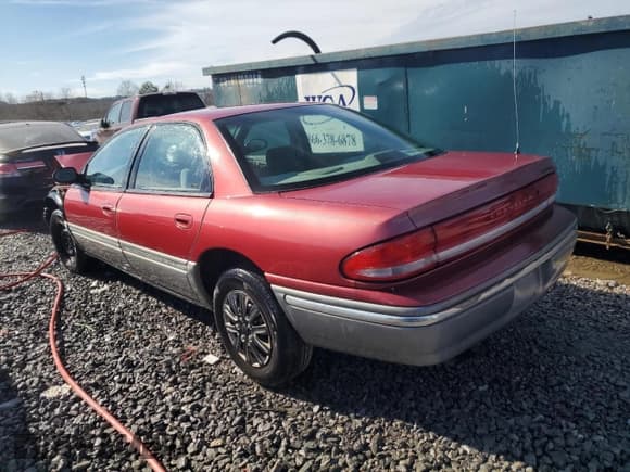 ✅ 1995 Chrysler Concorde • VIN: 2C3HD56FXSH547327 • Lot: 46134595. Wystawiony na Copart z przebiegiem 115 403 mil. Bezpłatny archiwum sprzedaży aukcyjnych z USA i szczegółowy raport historii pojazdu na DreamBid. Zdjęcie 2.
