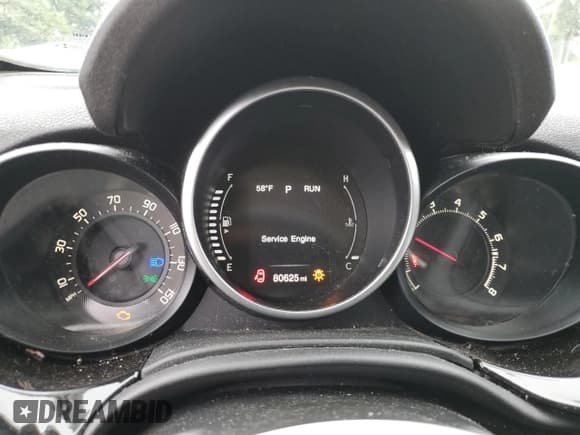 ✅ 2017 FIAT 500X Pop • VIN: ZFBCFYAB5HP542694 • Lot: 64056875. Listed on Copart with 80,625 mi. Free auction sales archive from the USA and detailed vehicle history report at DreamBid. Image 9.