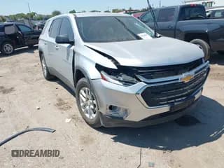 ✅ 2020 Chevrolet Traverse LS • VIN: 1GNERFKW4LJ127887 • Lot: 43126438. Listed on IAAI with 115,532 mi. Free auction sales archive from the USA and detailed vehicle history report at DreamBid. Image 1.