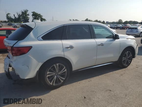 ✅ 2019 Acura MDX Technology • VIN: 5J8YD3H56KL002928 • Lot: 69912635. Listed on Copart with 68,169 mi. Free auction sales archive from the USA and detailed vehicle history report at DreamBid. Image 3.