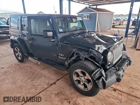 ✅ 2017 Jeep Wrangler Unlimited Sahara • VIN: 1C4BJWEG7HL515781 • Lot: 93571515. Listed on Copart with 102,446 mi. Free auction sales archive from the USA and detailed vehicle history report at DreamBid. Image 4.