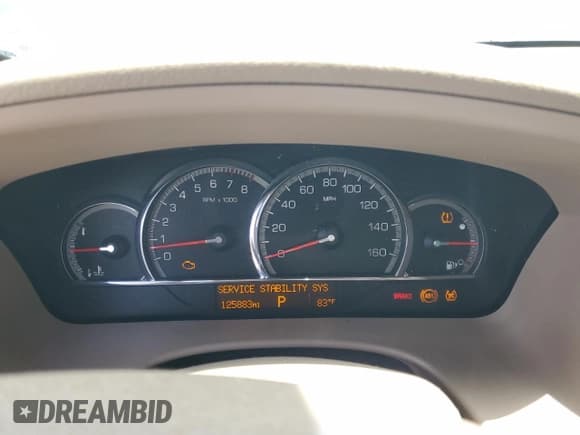 ✅ 2009 Cadillac STS RWD • VIN: 1G6DW67VX90160875 • Лот: 59582275. Опубликован ранее на Copart с пробегом 125 883 миль. Бесплатный доступ к архиву аукционных продаж из США и подробный отчёт об истории автомобиля на DreamBid. Изображение 9.