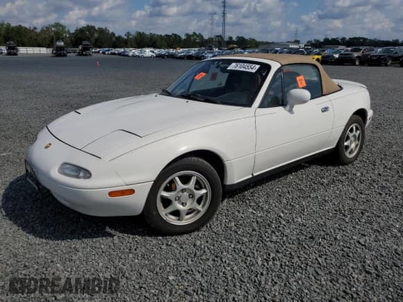 ✅ 1997 Mazda MX-5 Miata • VIN: JM1NA3534V0721128 • Лот: 76104554. Опубликован ранее на Copart с пробегом 89 272 миль. Бесплатный доступ к архиву аукционных продаж из США и подробный отчёт об истории автомобиля на DreamBid. Изображение 1.