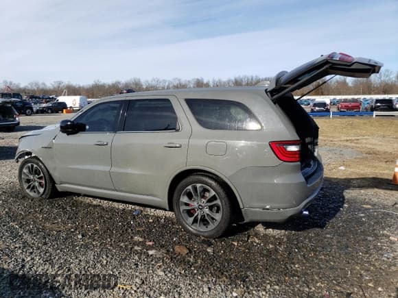 ✅ 2020 Dodge Durango R/T • VIN: 1C4SDJCT0LC395437 • Lot: 87882145. Listed on Copart with Not provided. Free auction sales archive from the USA and detailed vehicle history report at DreamBid. Image 2.