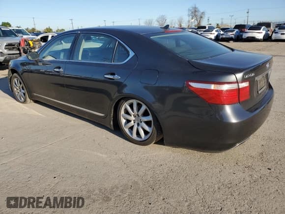 ✅ 2007 Lexus LS 460 L • VIN: JTHGL46FX75010314 • Lot: 49655405. Listed on Copart with 153,473 mi. Free auction sales archive from the USA and detailed vehicle history report at DreamBid. Image 2.