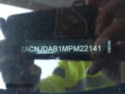 ✅ 2021 Jeep Renegade Jeepster • VIN: ZACNJDAB1MPM22141 • Lot: 43140598. Listed on IAAI with 57,871 mi. Free auction sales archive from the USA and detailed vehicle history report at DreamBid. Image 9.