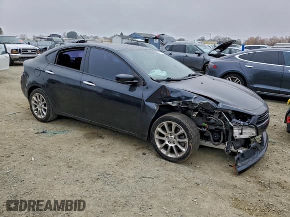 ✅ 2013 Dodge Dart Limited • VIN: 1C3CDFCAXDD681943 • Lot: 96594035. Listed on Copart with 280,175 mi. Free auction sales archive from the USA and detailed vehicle history report at DreamBid. Image 4.