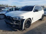 ✅ 2021 BMW X3 M • VIN: 5YMTS0C05M9D03595 • Lot: 41324012. Listed on IAAI with 38,157 mi. Free auction sales archive from the USA and detailed vehicle history report at DreamBid. Image 2.