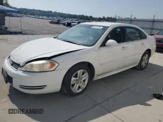 2011 Chevrolet Impala LS Retail с VIN 2G1WA5EK9B1194316, выставлен на аукционе Copart как лот 80174245 с пробегом 250 687 миль миль и Списание • Salvage title. История ставок и продаж доступна на DreamBid. Изображение 1.