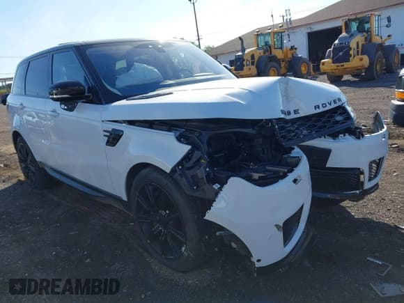 ✅ 2018 Land Rover Range Rover Sport • VIN: SALWR2RE7JA809817 • Lot: 42308693. Listed on IAAI with 49,933 mi. Free auction sales archive from the USA and detailed vehicle history report at DreamBid. Image 1.