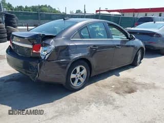 ✅ 2015 Chevrolet Cruze LT • VIN: 1G1PC5SB2F7200145 • Lot: 42817142. Listed on IAAI with 109,388 mi. Free auction sales archive from the USA and detailed vehicle history report at DreamBid. Image 4.
