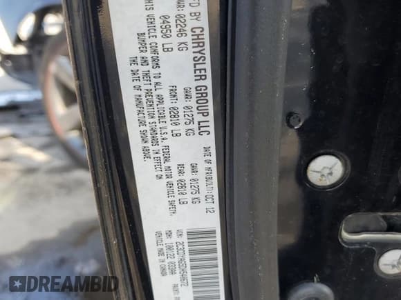 ✅ 2013 Dodge Challenger SXT • VIN: 2C3CDYAG5DH540672 • Lot: 88301915. Wystawiony na Copart z przebiegiem 201 384 mil. Bezpłatny archiwum sprzedaży aukcyjnych z USA i szczegółowy raport historii pojazdu na DreamBid. Zdjęcie 14.