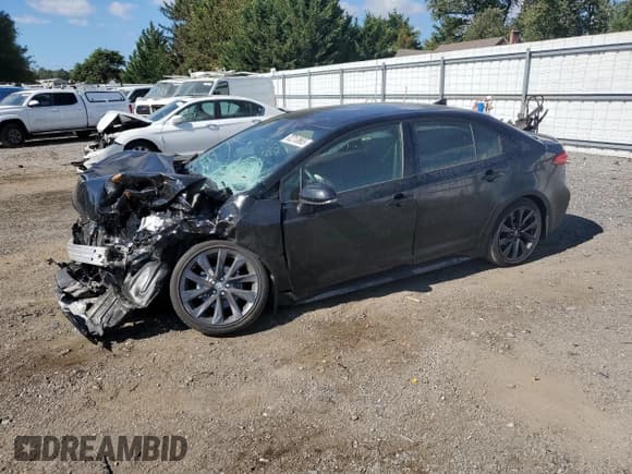 ✅ 2023 Toyota Corolla Hybrid SE • VIN: JTDBCMFEXP3019870 • Lot: 82213865. Listed on Copart with Not provided. Free auction sales archive from the USA and detailed vehicle history report at DreamBid. Image 1.