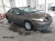 ✅ 2013 Honda Civic LX • VIN: 2HGFB2F54DH564241 • Лот: 43329655. Опубликован ранее на IAAI с пробегом 166 987 миль. Бесплатный доступ к архиву аукционных продаж из США и подробный отчёт об истории автомобиля на DreamBid. Изображение 1.
