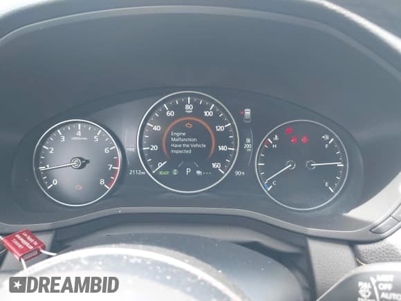 ✅ 2025 Mazda CX-90 Preferred • VIN: JM3KKBHD3S1211509 • Lot: 42112252. Listed on IAAI with 2,112 mi. Free auction sales archive from the USA and detailed vehicle history report at DreamBid. Image 7.