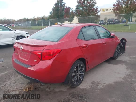 ✅ 2019 Toyota Corolla LE • VIN: 2T1BURHE8KC197848 • Lot: 43490567. Listed on IAAI with 150,119 mi. Free auction sales archive from the USA and detailed vehicle history report at DreamBid. Image 4.