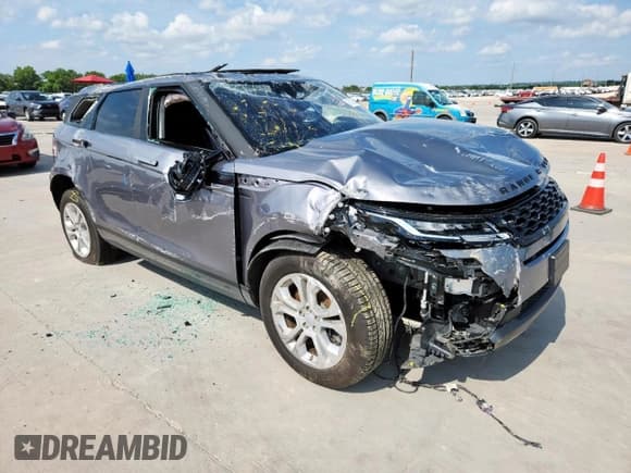 ✅ 2021 Land Rover Range Rover Evoque S • VIN: SALZJ2FX4MH122915 • Lot: 60738445. Listed on Copart with 45,443 mi. Free auction sales archive from the USA and detailed vehicle history report at DreamBid. Image 4.